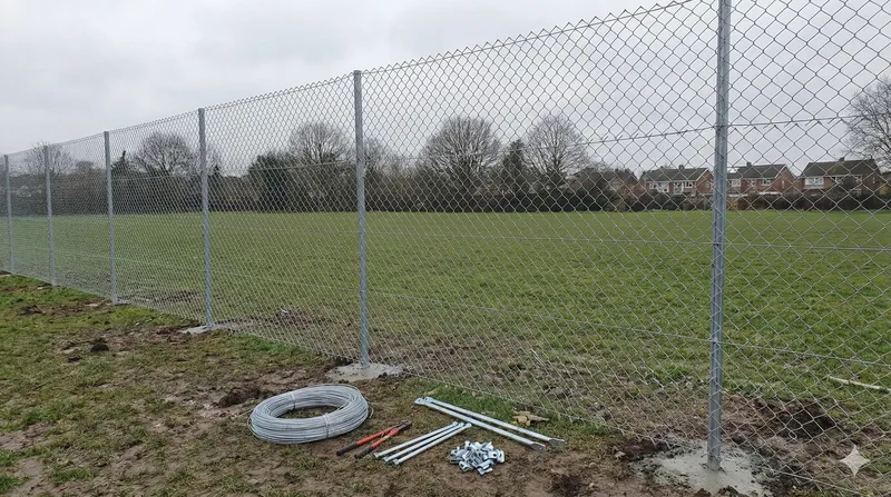 Chain Link Fencing installation in Nottingham