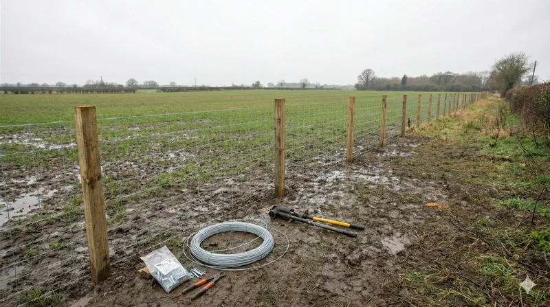 Deer Fencing installation in Nottingham