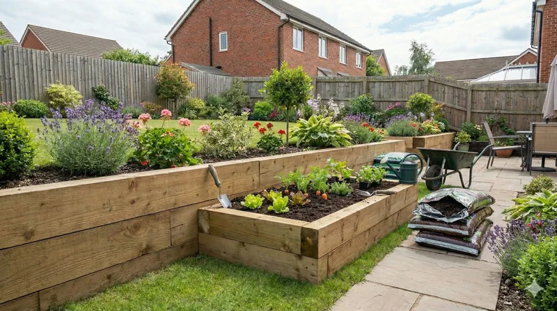 Raised Bed Installation in Nottingham
