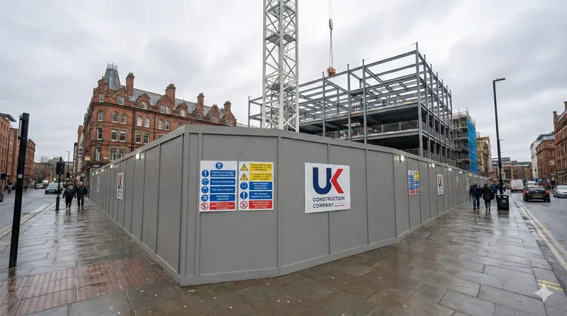 Site Hoarding installation in Nottingham